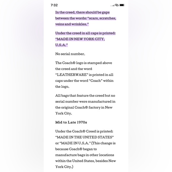 Coach Vintage Ergo Flap Leather Shoulder Bag - Picture 15 of 16